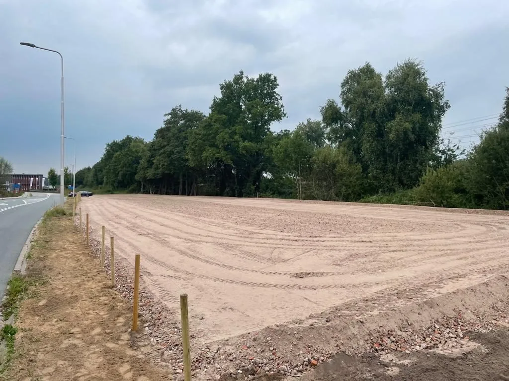 Impressie Verhard buitenterrein DPD in Veenendaal De Klomp